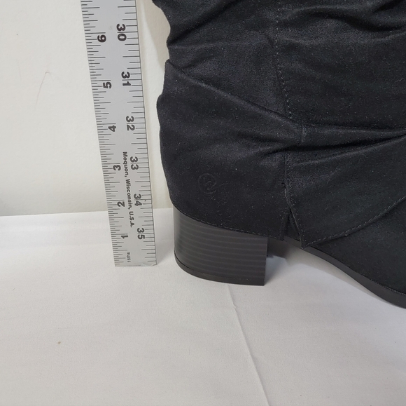 Life Stride Delilah Black Knee-High Boot Womens Size 9W - Picture 10 of 11